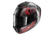 Kaski motocyklowe - Kask Integralny Shark RS Carbon Shiever Carbon/Antracyt/CzerwonyS - miniaturka - grafika 1