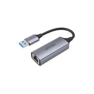 Unitek ADAPTER USB-A 3.1 GEN 1-RJ45 1 GBPS U1309A - Adaptery i przejściówki - miniaturka - grafika 2