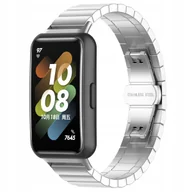 Akcesoria do smartwatchy - METALOWA OPASKA BRANSOLETA HUAWEI BAND 7 - miniaturka - grafika 1