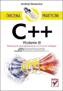C++. Ćwiczenia praktyczne. Wydanie III - E-booki - informatyka - miniaturka - grafika 1
