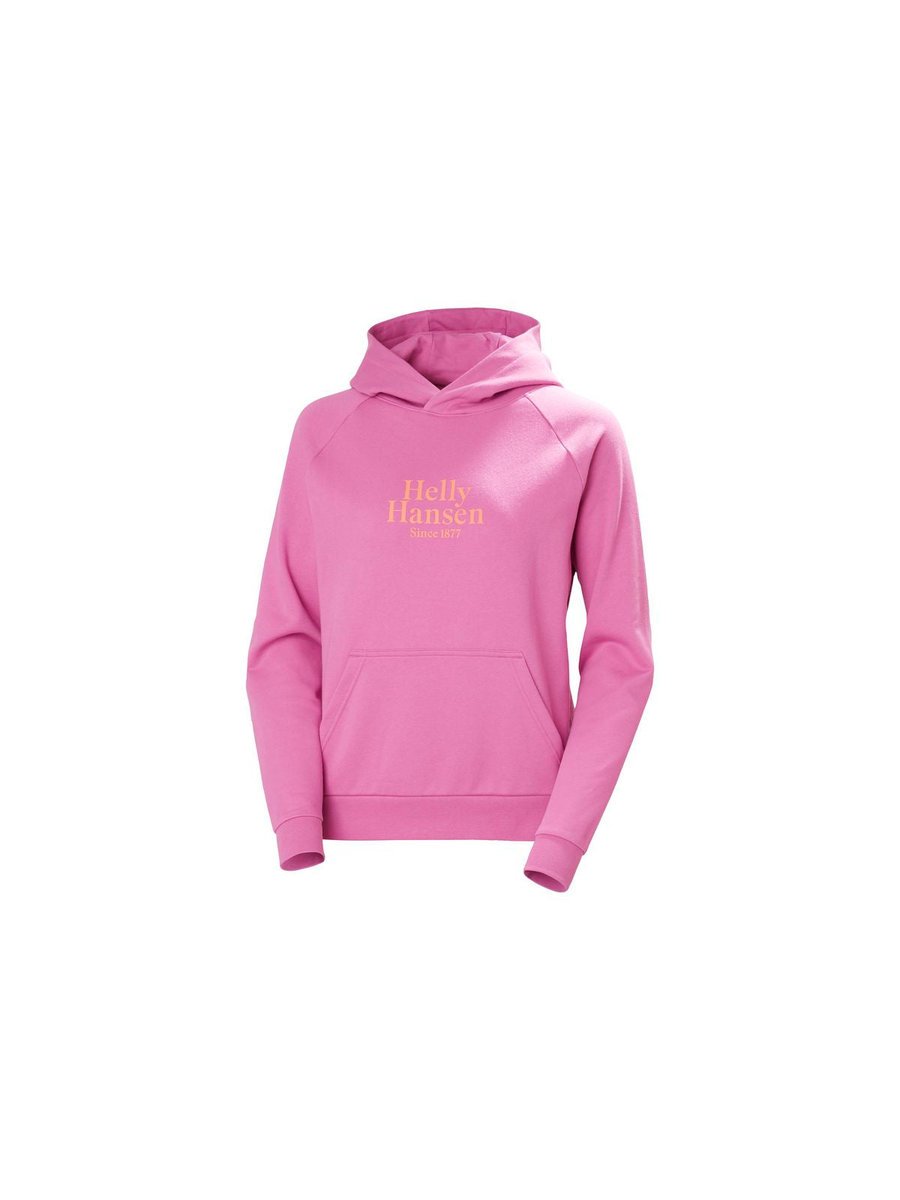 Bluza damska HELLY HANSEN W CORE GRAPHIC HOODI różowa XS