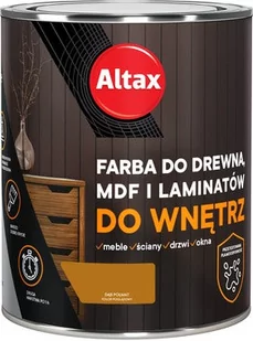 Farba do drewna, MDF i laminatów Altax dąb 0,75l - Emalie - miniaturka - grafika 1