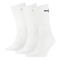 Skarpetki damskie - PUMA Skarpety sportowe (3 pary) (3 sztuki), biały, 35.5-37.5 EU - miniaturka - grafika 1