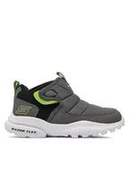 Buty dla chłopców - Skechers Trzewiki Cool Break 403784L/CCBK Szary - miniaturka - grafika 1