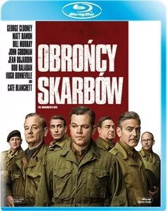 Obrońcy skarbów Blu-Ray) George Clooney - Filmy wojenne Blu-Ray - miniaturka - grafika 1
