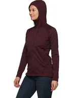 Kurtki damskie - Black Diamond Kurtka polarowa "Factor" w kolorze bordowym - miniaturka - grafika 1