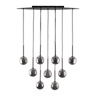 Lampy sufitowe - Okazała lampa wisząca z ciemnymi kloszami TK 6148 z serii ESTERA BLACK - miniaturka - grafika 1