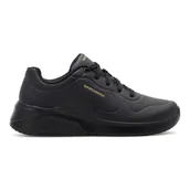 Sneakersy damskie - Obuwie sportowe Skechers UNO LIGHT 8750063 BBK - miniaturka - grafika 1