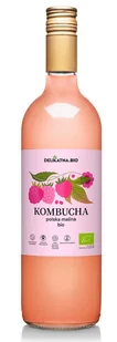 KOMBUCHA MALINOWA BIO 750 ml - DELIKATNA (ZAKWASOWNIA) - Herbata - miniaturka - grafika 1