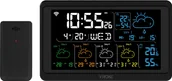 Stacje pogodowe - Orno Wielofunkcyjna stacja pogodowa, bezprzewodowa, Wi-Fi, czarna - miniaturka - grafika 1