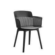Krzesła - King Home Krzesło TORRE czarne z tworzywa KH010100236 - miniaturka - grafika 1