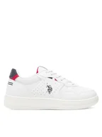 Buty dla chłopców - U.S. Polo Assn. Sneakersy DENNY004 Biały - miniaturka - grafika 1
