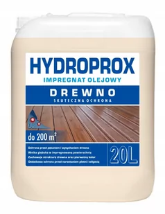 HYDROPROX IMPREGNAT OLEJOWY DREWNO 20L - Oczka wodne - miniaturka - grafika 1
