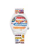 Zegarki dla dzieci - HYPE Zegarek HYU024W Biały - miniaturka - grafika 1