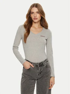 Guess Jeans Bluzka W4YI21 J1314 Szary Regular Fit - Bluzki damskie - miniaturka - grafika 1