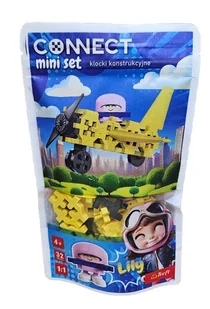 Klocki Connect - Mini Set - MINI SAMOLOT - Klocki - miniaturka - grafika 1