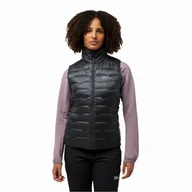 Kamizelki damskie - Damska kamizelka puchowa Jack Wolfskin PASSAMANI DOWN VEST W RDS Phantom - M - miniaturka - grafika 1