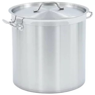 vidaXL Garnek, 50 L, 40 x 40 cm, stal nierdzewna - Garnki - miniaturka - grafika 1
