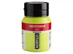 Talens Amsterdam, farba akrylowa, 500 ml, Zielonkawo-żółty - Przybory szkolne - miniaturka - grafika 2