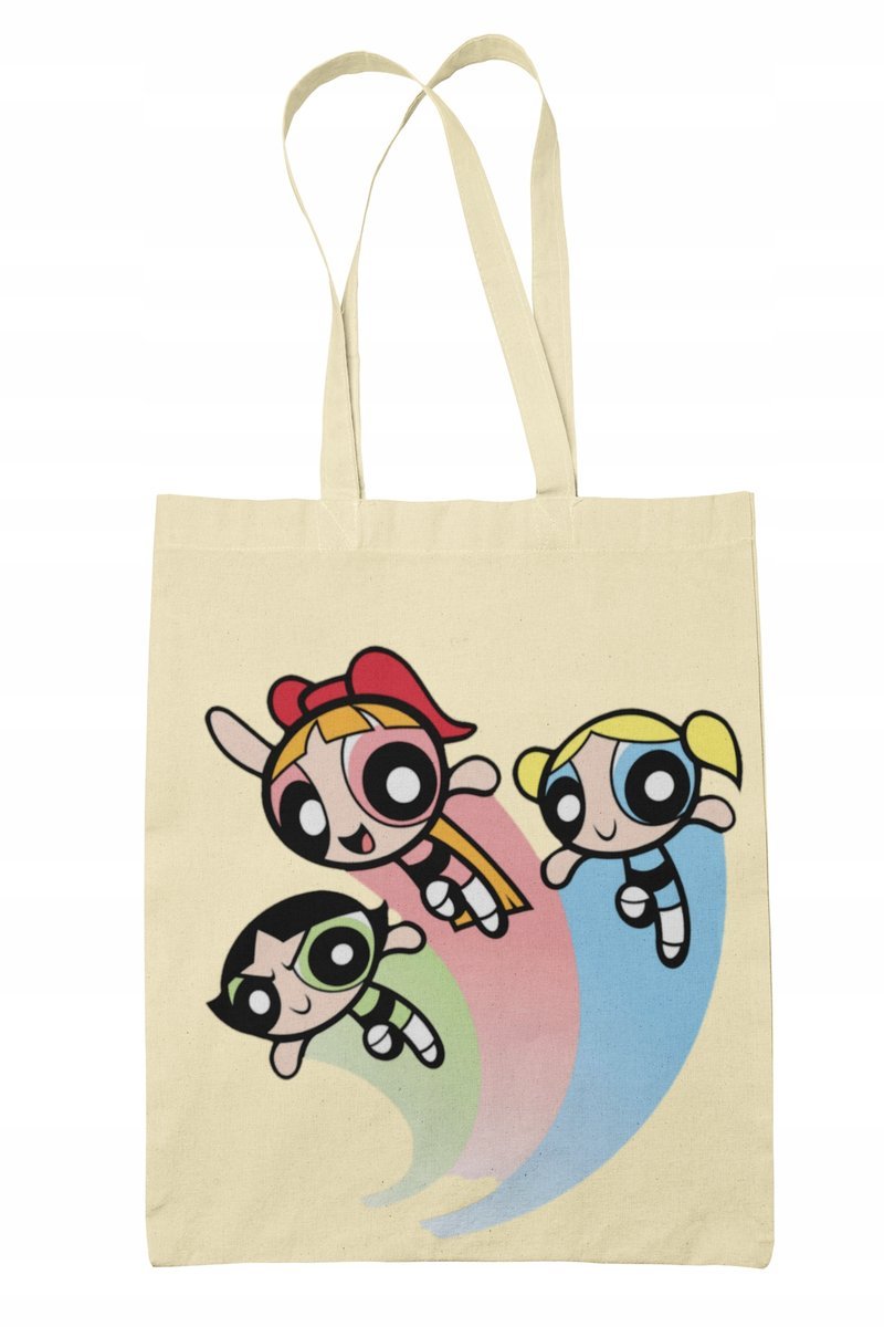 Torba Shopper-Materiałowa-Na Ramie-Atomowki-Prezen