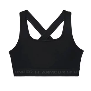 Stanik sportowy Under Armour Crossback Mid czarny 1361034 XL - Biustonosze - miniaturka - grafika 1