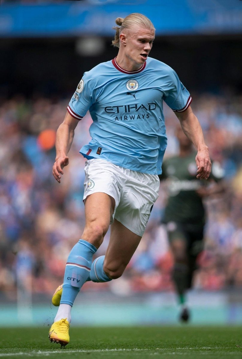 PUZZLE Erling Haaland Manchester City + IMIĘ Pudełko 120 el.