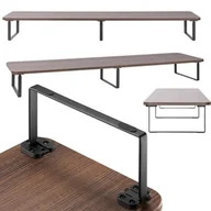 Akcesoria do monitorów - Mozos DUAL RISER P podstawka półka pod dwa monitory - miniaturka - grafika 1