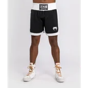 Spodnie sportowe męskie - Venum Spodenki Bokserskie Classic Boxing Shorts Black/White - miniaturka - grafika 1