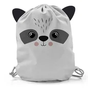 Torby szkolne - Worek - plecak dla dzieci Szop, Albero Mio - miniaturka - grafika 1