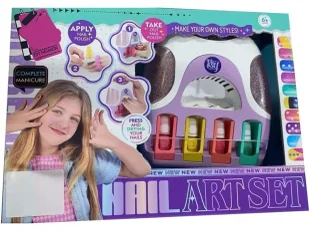 Studio paznokci z suszarką do paznokci - Zabawki kreatywne - miniaturka - grafika 1