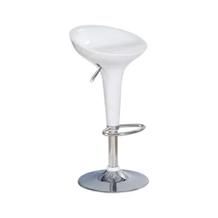 Hoker H-17 Biały Halmar - Taborety i hokery - miniaturka - grafika 1