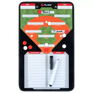 ACM Products Pure2Improve Dwustronna tablica trenerska do baseballu, 35x22 cm (P2I100610) - Baseball, krykiet, palant - miniaturka - grafika 1