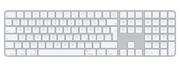 Klawiatury - Nowa Oryginalna Klawiatura Apple Magic Keyboard White Touch Id Numpad German A2520 - miniaturka - grafika 1