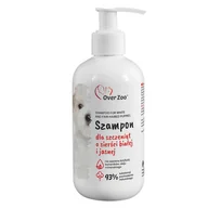 Szampony i odżywki dla psów - Over Zoo Over Zoo Szampon Dla Szczeniąt O Jasnej/Białej Sierści 250Ml - miniaturka - grafika 1