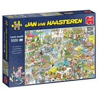 Puzzle - Jumbo Spiele Jan Van Haasteren  targi z wakacji  1000 części puzzle - miniaturka - grafika 1