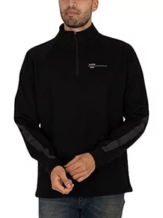 G-STAR RAW Męska bluza Astro Wrap Half Zip Sweats, Czarny (Dk Black D20401-c541-6484), S - Bluzy męskie - miniaturka - grafika 1
