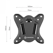 Uchwyty do telewizora - ONKRON TV SET ACC WALL MOUNT /10-32"/BLACK NP15-B NP15-B 4603728441337 - miniaturka - grafika 1