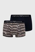 Majtki męskie - Emporio Armani Underwear bokserki 2-pack męskie kolor granatowy - miniaturka - grafika 1