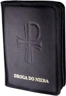 Religia i religioznawstwo - Etui skórzane do modlitewnika Droga do Nieba - zwykła, kolor czarny - miniaturka - grafika 1