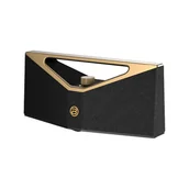 Głośniki przenośne - BUGANI Brief Pro - black+gold - Przenośny głośnik Bluetooth +6 sklepów - przyjdź przetestuj lub zamów online+ - miniaturka - grafika 1