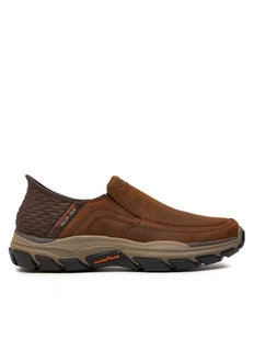 Skechers Półbuty 204810 CDB Brązowy - Półbuty męskie - miniaturka - grafika 1