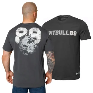 Koszulka Pit Bull Middle Weight 170 Basic Dog 89 '24 - Grafitowa L - Odzież taktyczna i umundurowanie - miniaturka - grafika 1