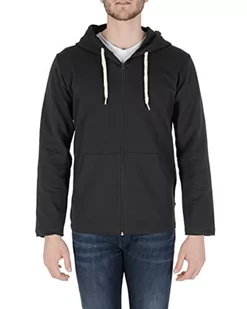 19V69 ITALIA Męska bluza z kapturem Thomas Dark Grey, ciemnoszary, L (18 sztuk), ciemnoszary, L - Bluzy męskie - miniaturka - grafika 1
