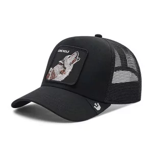 Czapka z daszkiem Goorin Bros The Lone Wolf 101-0389 Black - Czapki damskie - miniaturka - grafika 1