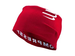 COMPRESSPORT Termiczna chusta biegowa 3D THERMO ULTRALIGHT HEADTUBE persian red - Czapki i chusty sportowe damskie - miniaturka - grafika 1