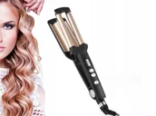 Prostownice i karbownice do włosów - Falownica Do Włosów 2 W 1 Lokówka Karbownica Fale Retro Lata '80 Loki - miniaturka - grafika 1