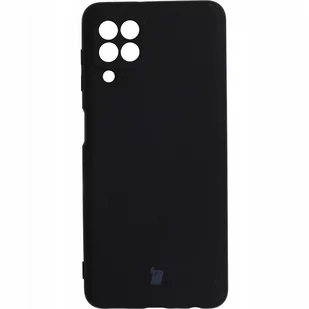 Bizon Etui Case Silicone Galaxy A22 4G / M22 czarne BCSGALM22BK - Etui i futerały do telefonów - miniaturka - grafika 1