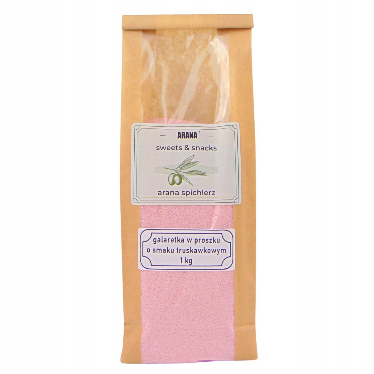 GALARETKA TRUSKAWKOWA 1 kg w proszku wysoka jakość