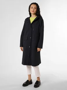 Tom Tailor Denim Parka damska Kobiety Sztuczne włókno niebieski jednolity, L - Kurtki damskie - miniaturka - grafika 1