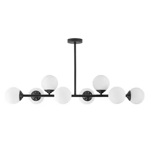 NOWOCZESNA LAMPA SUFITOWA WISZĄCA CZARNA FINO W8 - Lampy sufitowe - miniaturka - grafika 1